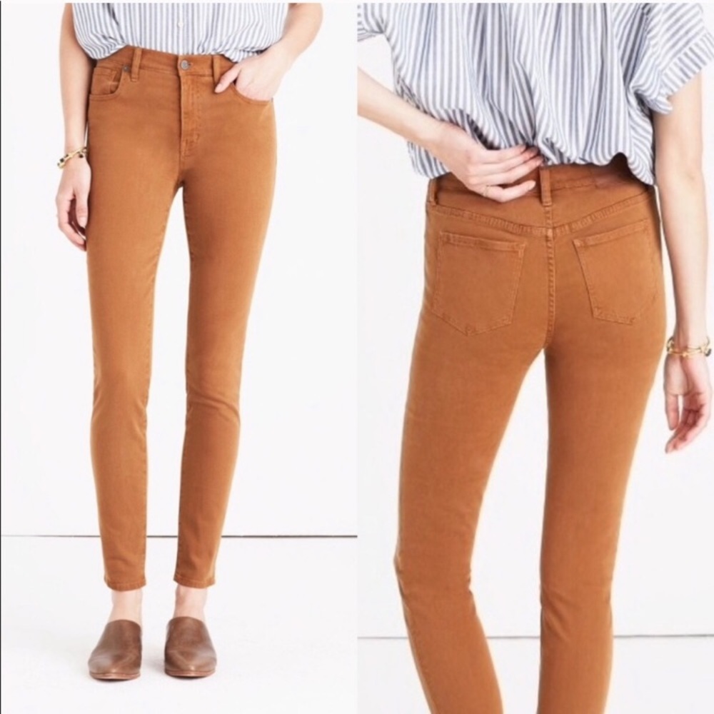 Madewell 9” High Rise Skinny Skinny Jeans